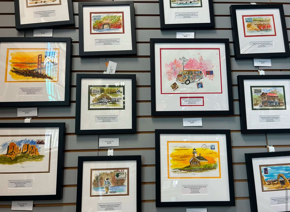 custom art display