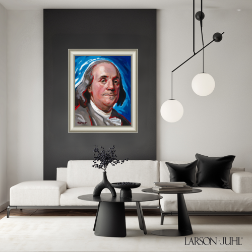 Art Print of Benjamin Franklin – Founding Father & Inventor Wall Art