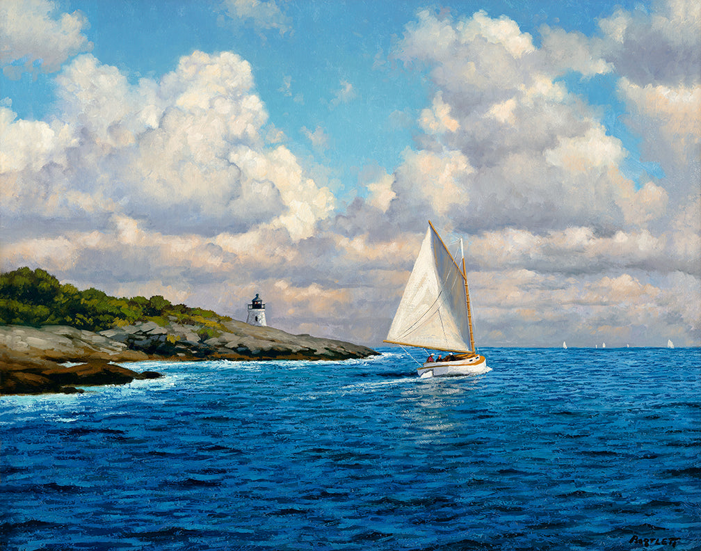 Herreshoff off Castle Hill