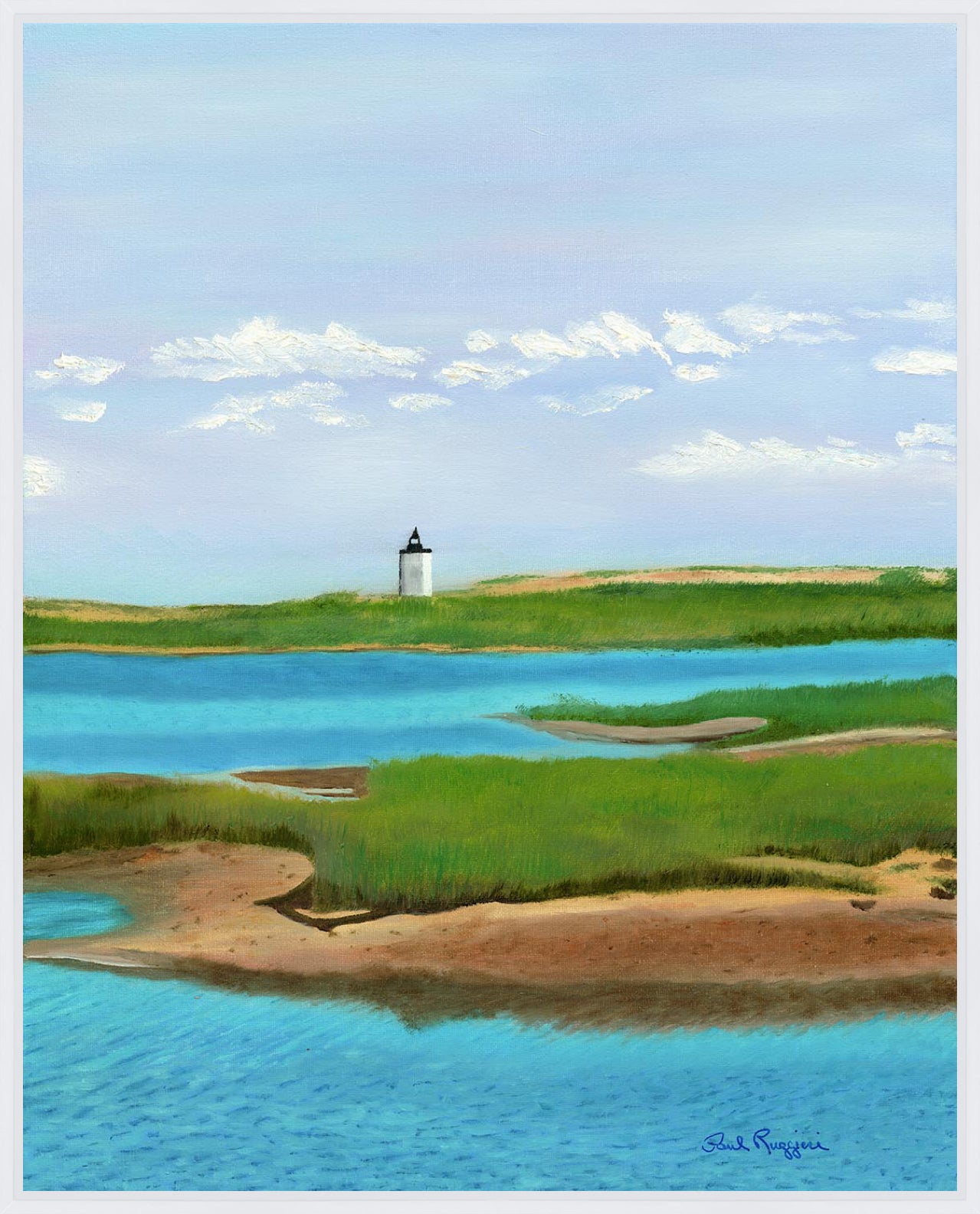 P-Town Lighthouse | Fine Art Print by Paul Ruggieri