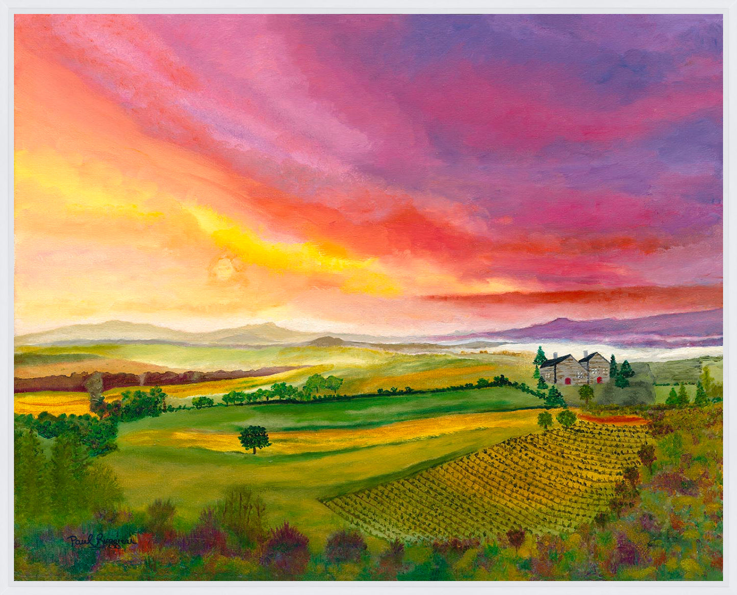 Wine Country | Fine Art Print by Paul Ruggieri