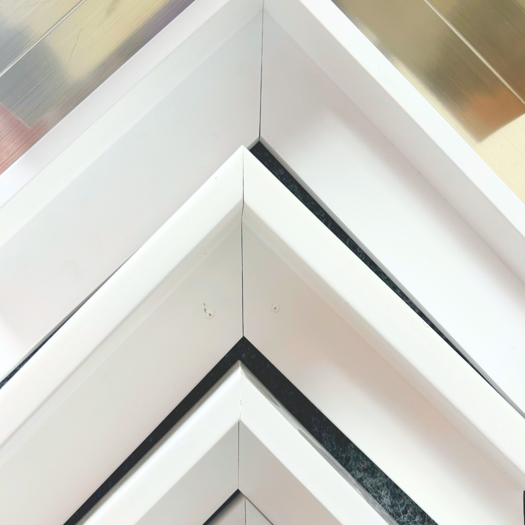 white frame samples