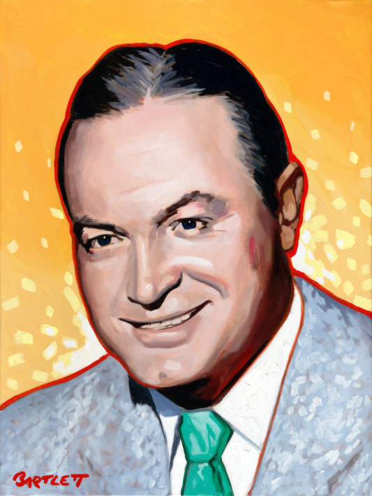 Archival Portrait of Bob Hope | Fine Art Print by Harley Bartlett