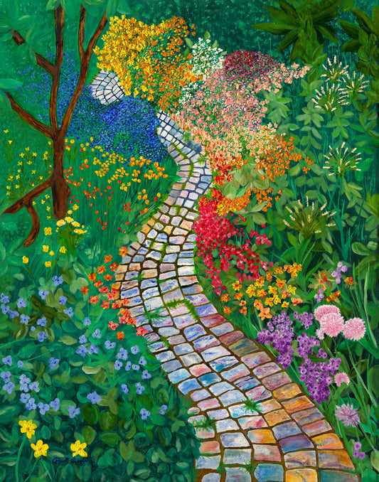 Getting Lost in the Garden | Fine Art Print by Paul Ruggieri