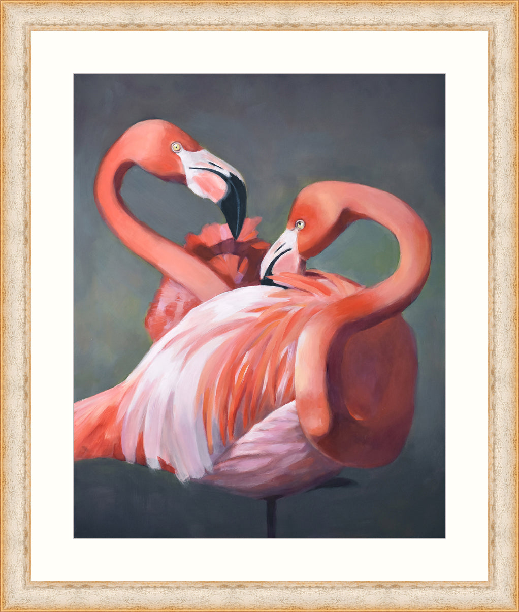 Flamboyance: Paired | Fine Art Print by Hilary Archer