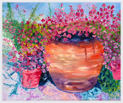 Flower Pots | Fine Art Print by Paul Ruggieri