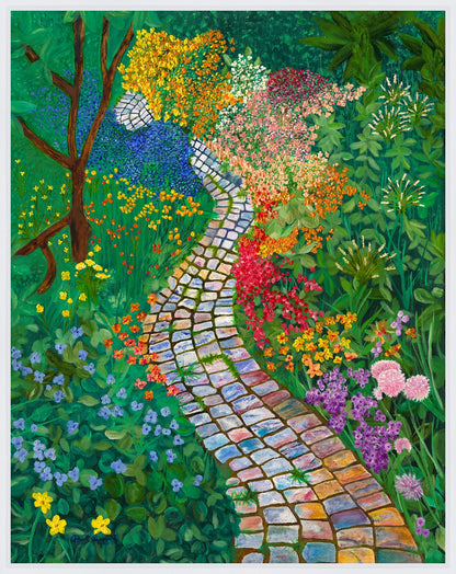 Getting Lost in the Garden | Fine Art Print by Paul Ruggieri
