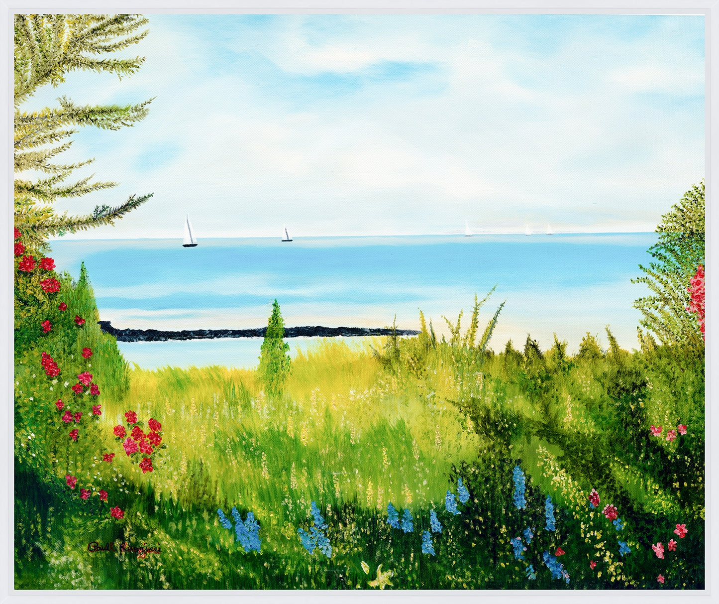 Leisure Day of Sailing | Fine Art Print by Paul Ruggieri