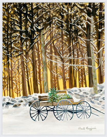 Winter Sunrise | Fine Art Print by Paul Ruggieri