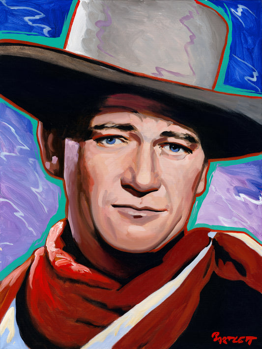 Archival Print of John Wayne  | Fine Art Print by Harley Bartlett