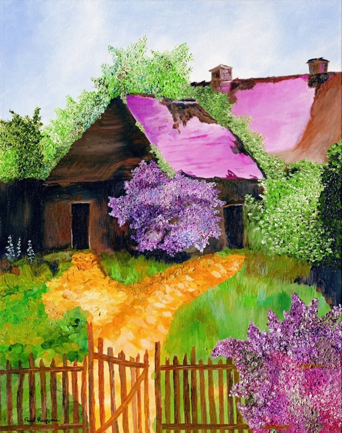 Lavender House | Fine Art Print by Paul Ruggieri