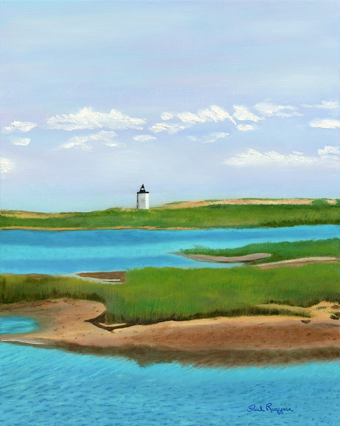 P-Town Lighthouse | Fine Art Print by Paul Ruggieri