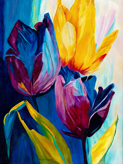 Spring Tulips | Fine Art Print by Paul Ruggieri