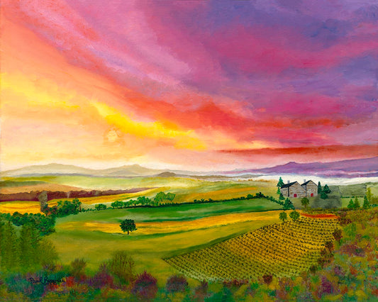 Wine Country | Fine Art Print by Paul Ruggieri
