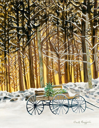 Winter Sunrise | Fine Art Print by Paul Ruggieri